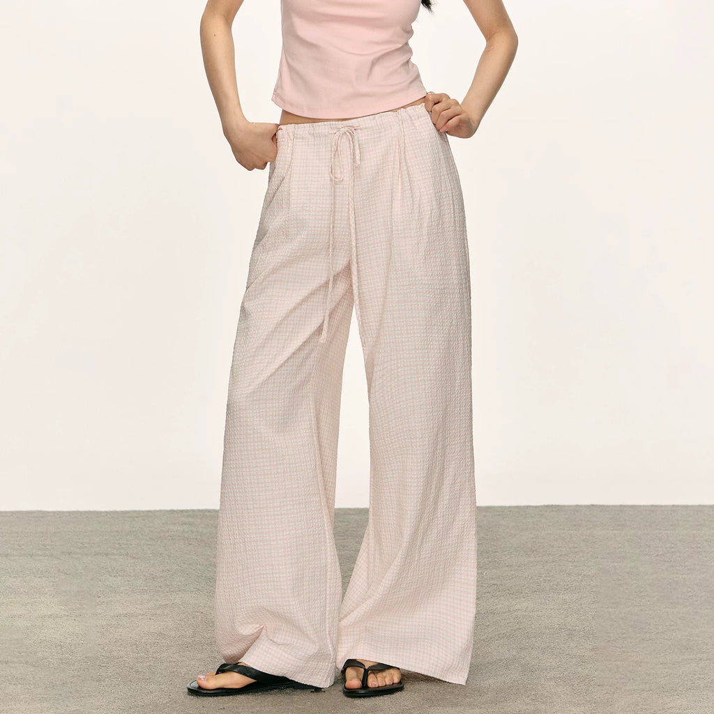 Anna Aneae Versatile Plaid Slacks