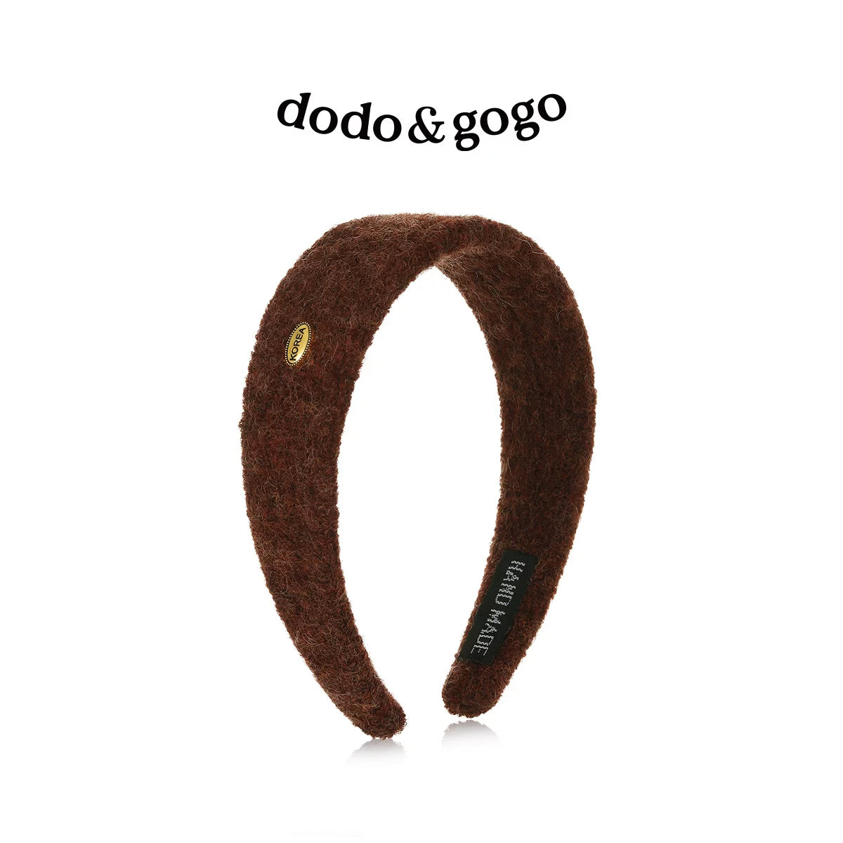 DODOGOGO Autumn and Winter Woolen Wide-brimmed Headband