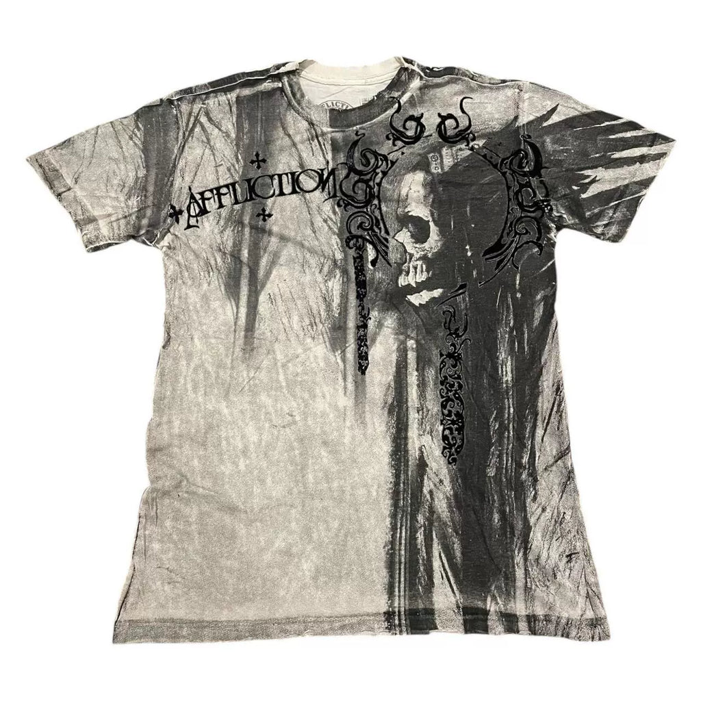 Wang Youbing Studio! AFFICTION 260g 100% Cotton Tee