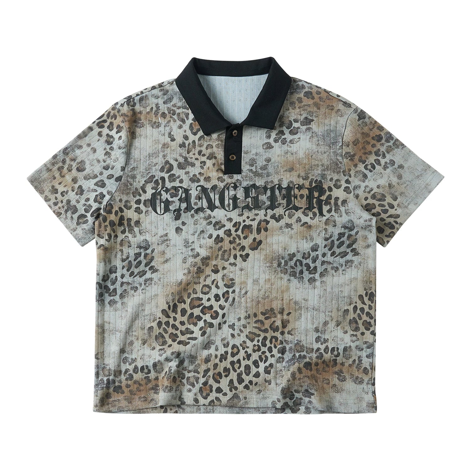 SAXGENWON Digital Print Front Shoulder Tee