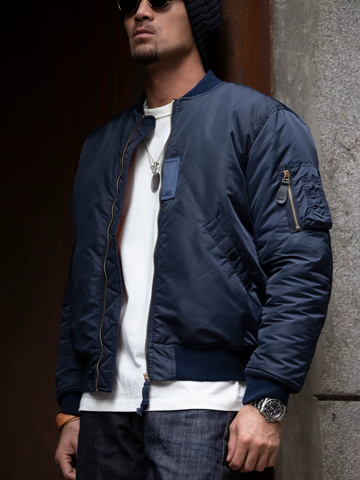 Madden air MA1 cotton bomber short jacket