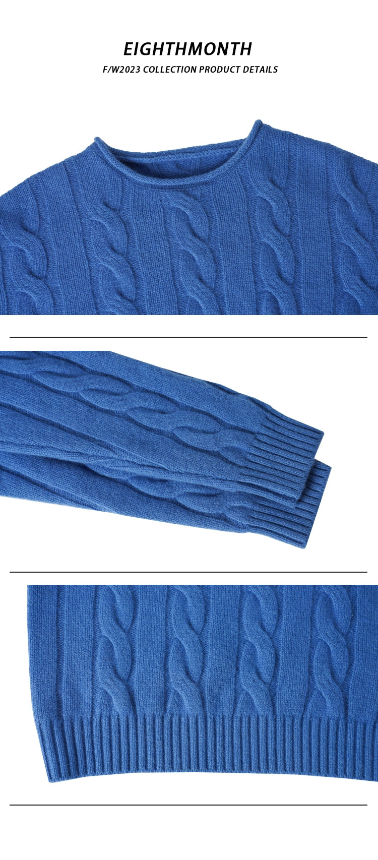 EM Lazy Wind Soft Waxy Twist Sweater