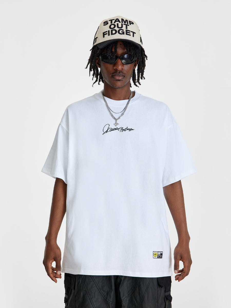 The 76th Human NMK Basic Handwritten Letters 100% Cotton Tee
