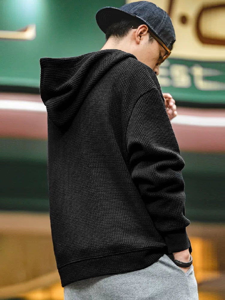 Madden Vintage Waffle Knitted Jacket