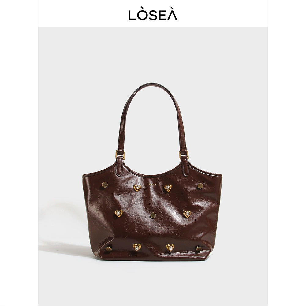 LOSEA Simple and Versatile Large-capacity Tote Bag