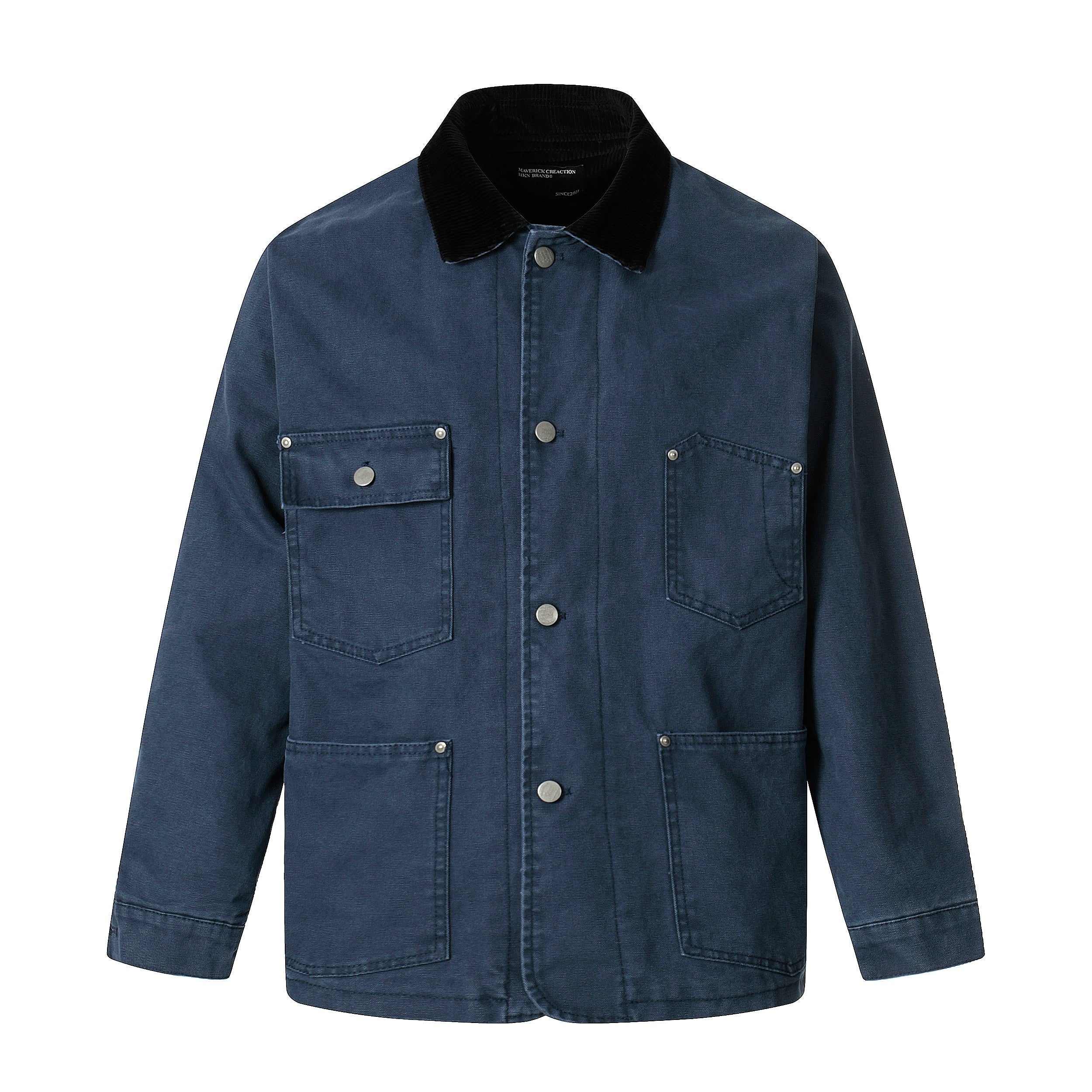 MADWITCH Vintage Spliced Commuter Casual Tooling Jacket