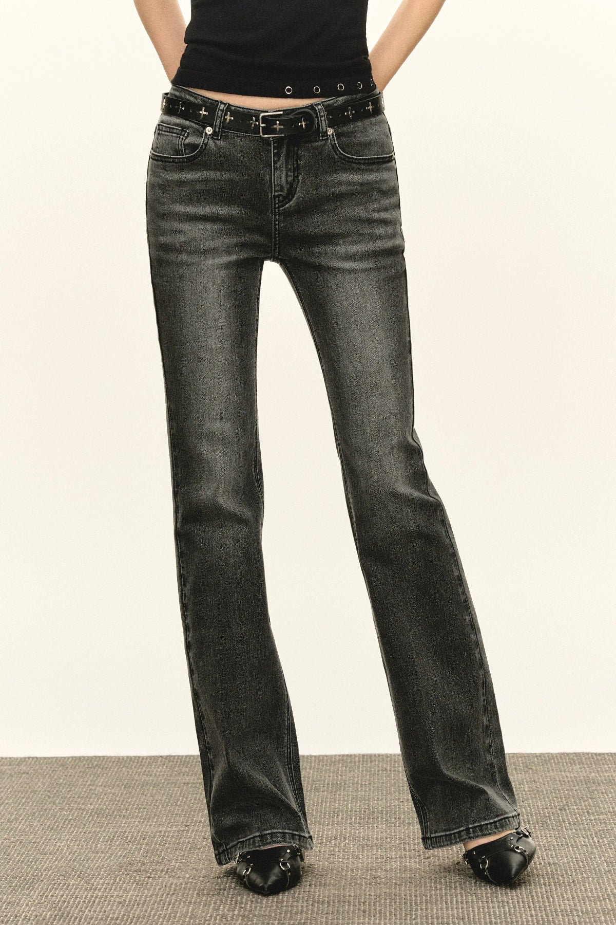 Ariseism Vintage Wash Casual Jeans