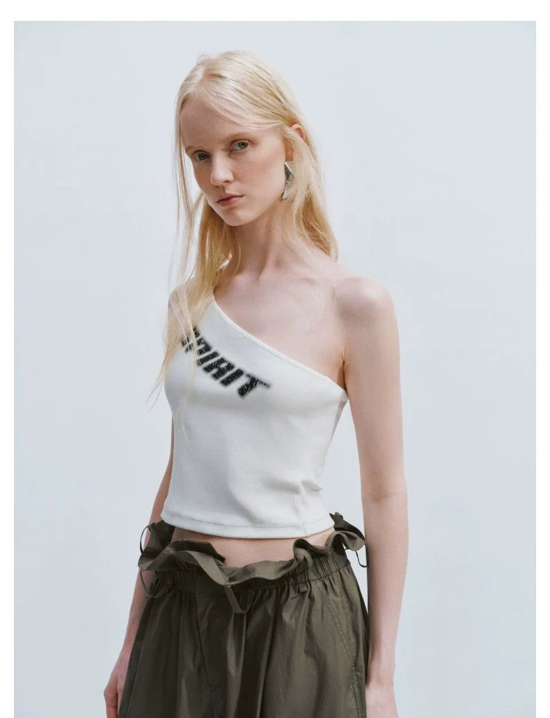 URBAN REVIVO Contrast Color Pattern Outdoor Wear Slash Shoulder Collar Vest