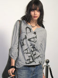 WearAndtear Small V-neck Loose and Light Long Sleeves