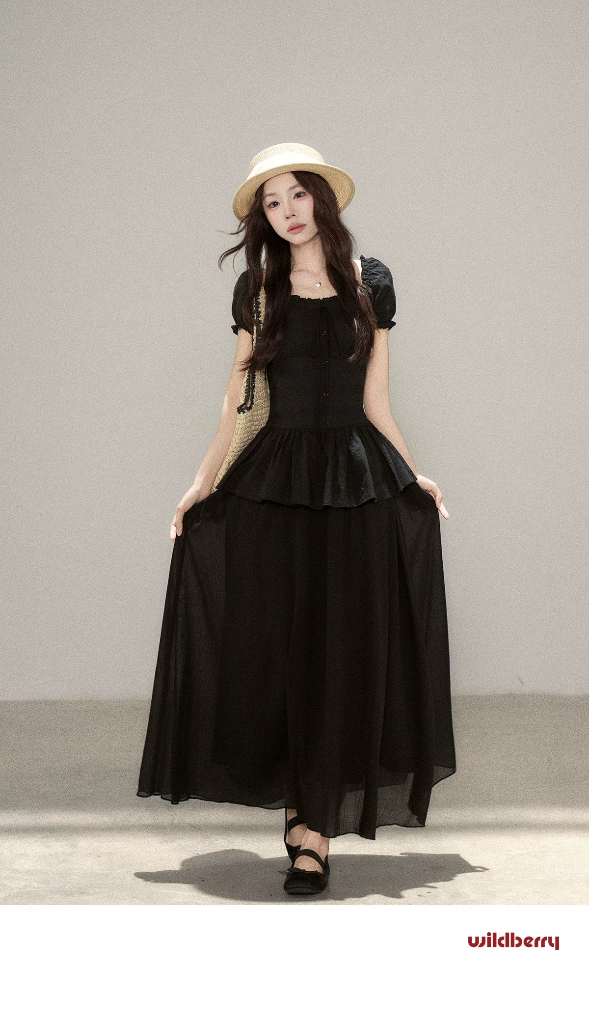 Wildberry Temperament Waist Dress
