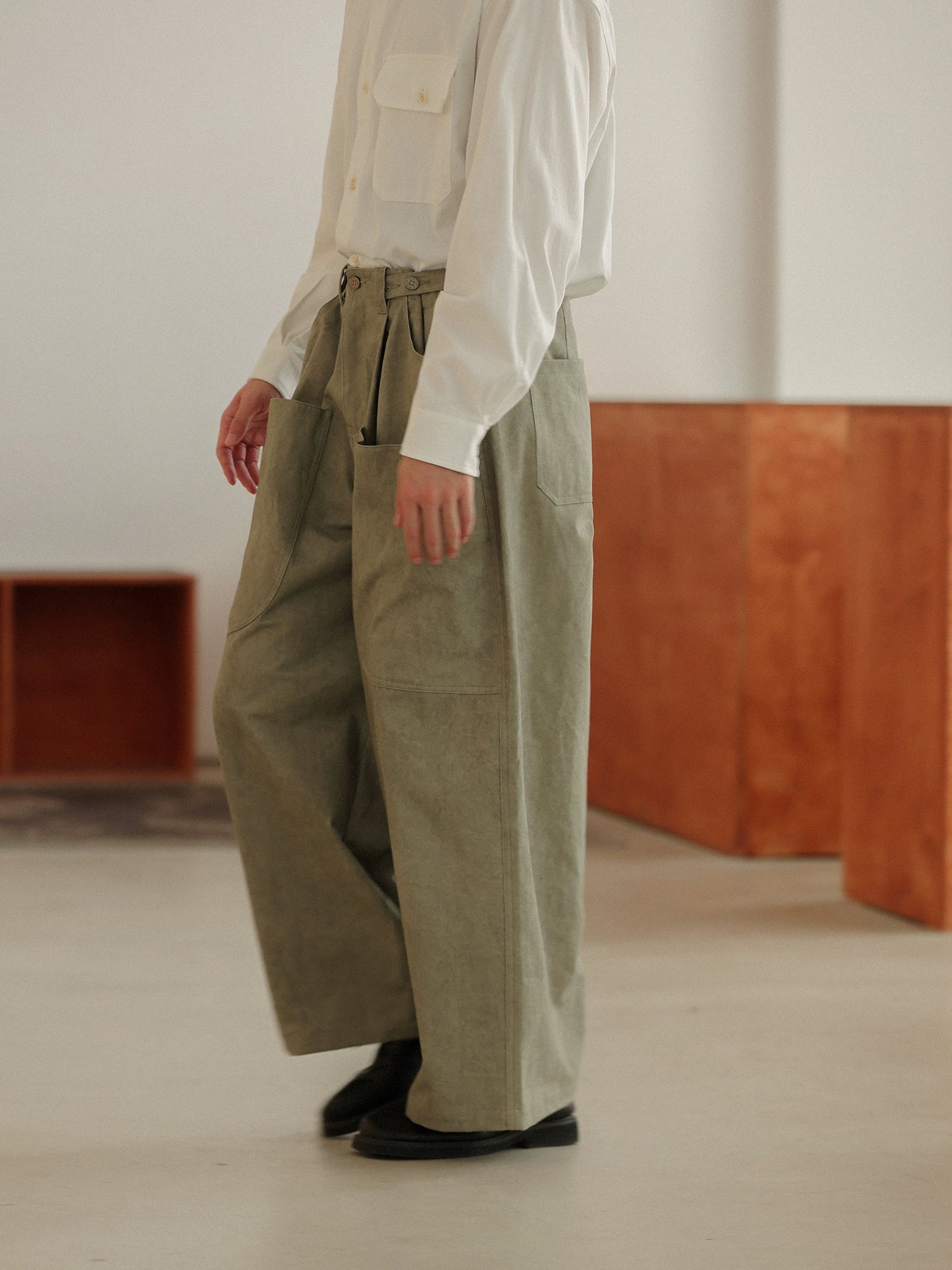 NOEARS Japanese Retro Loose Casual Pants