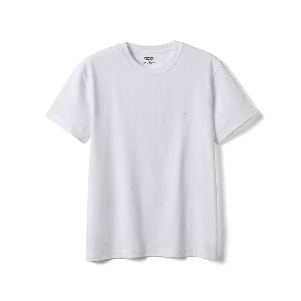 SIMWOOD Long-staple Cotton Casual Versatile Tee