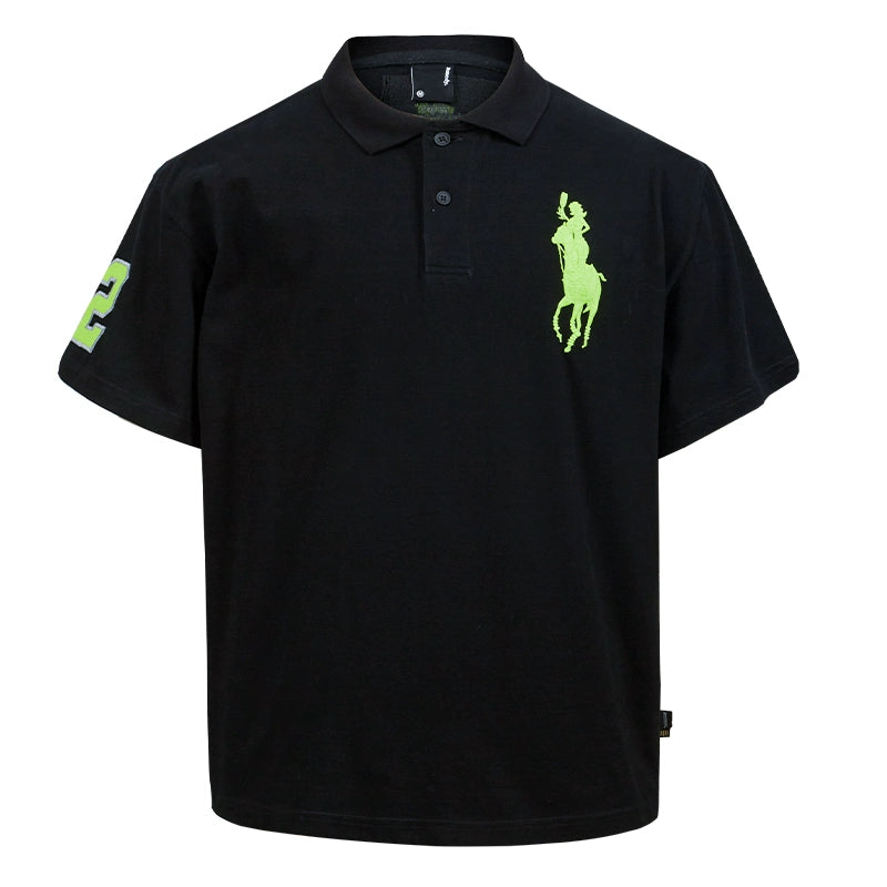 Remedy lapel short-sleeved Polo