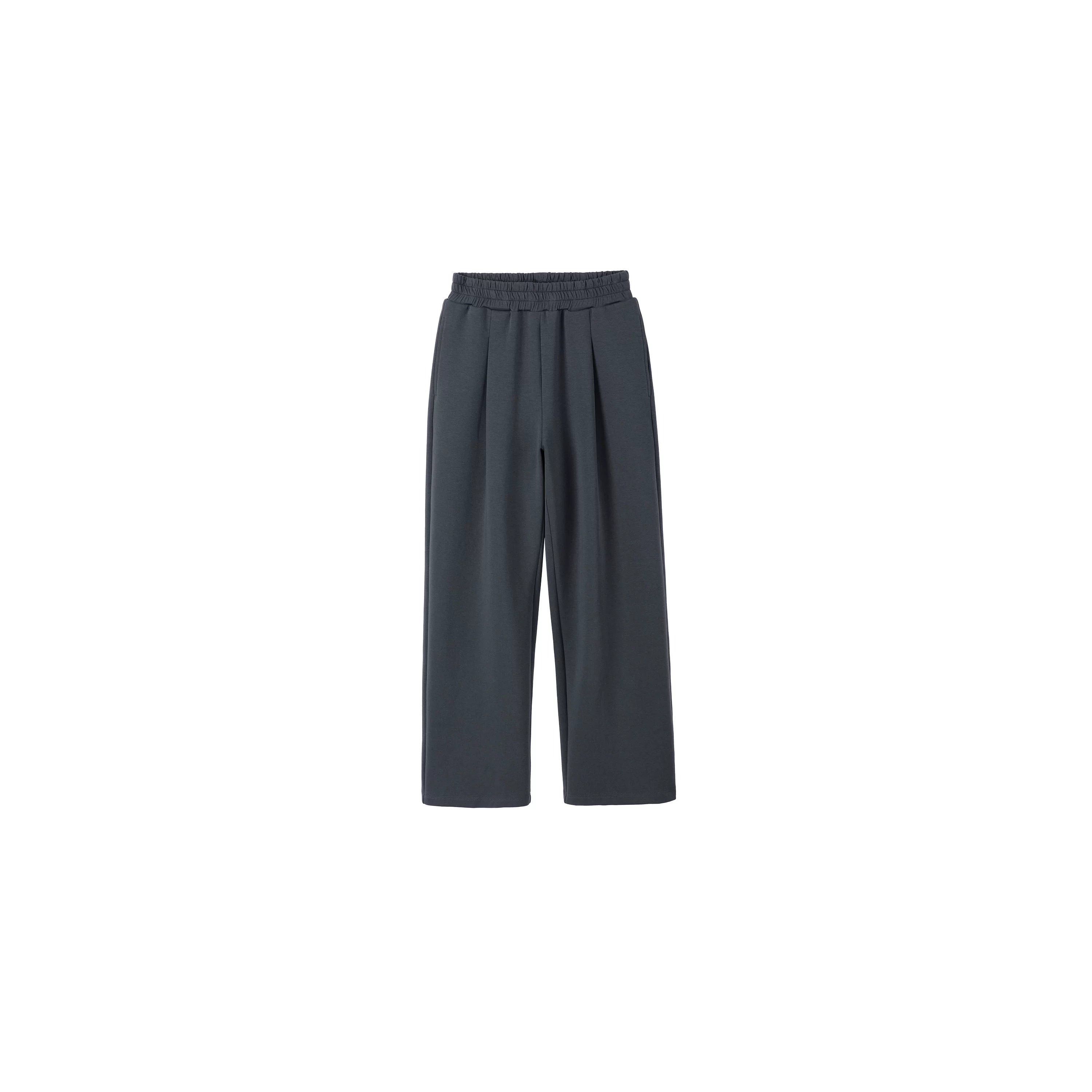PLUS NO LOGO Lyocell Machete Straight Trousers