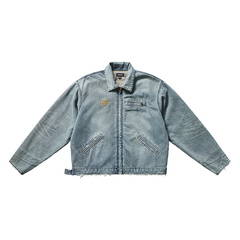 Remedy tooling Camel Denim jacket