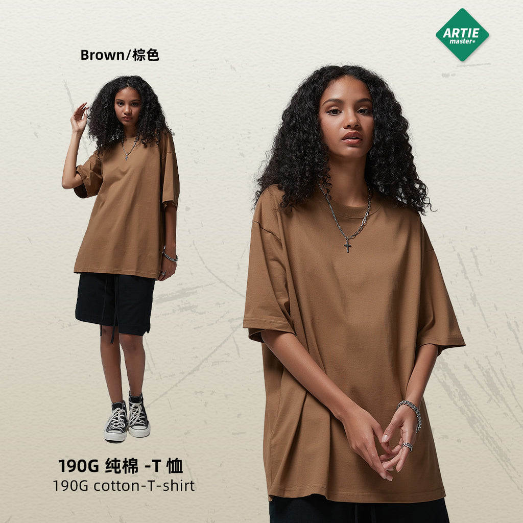 ARTIE Loose Oversized Cotton Tee