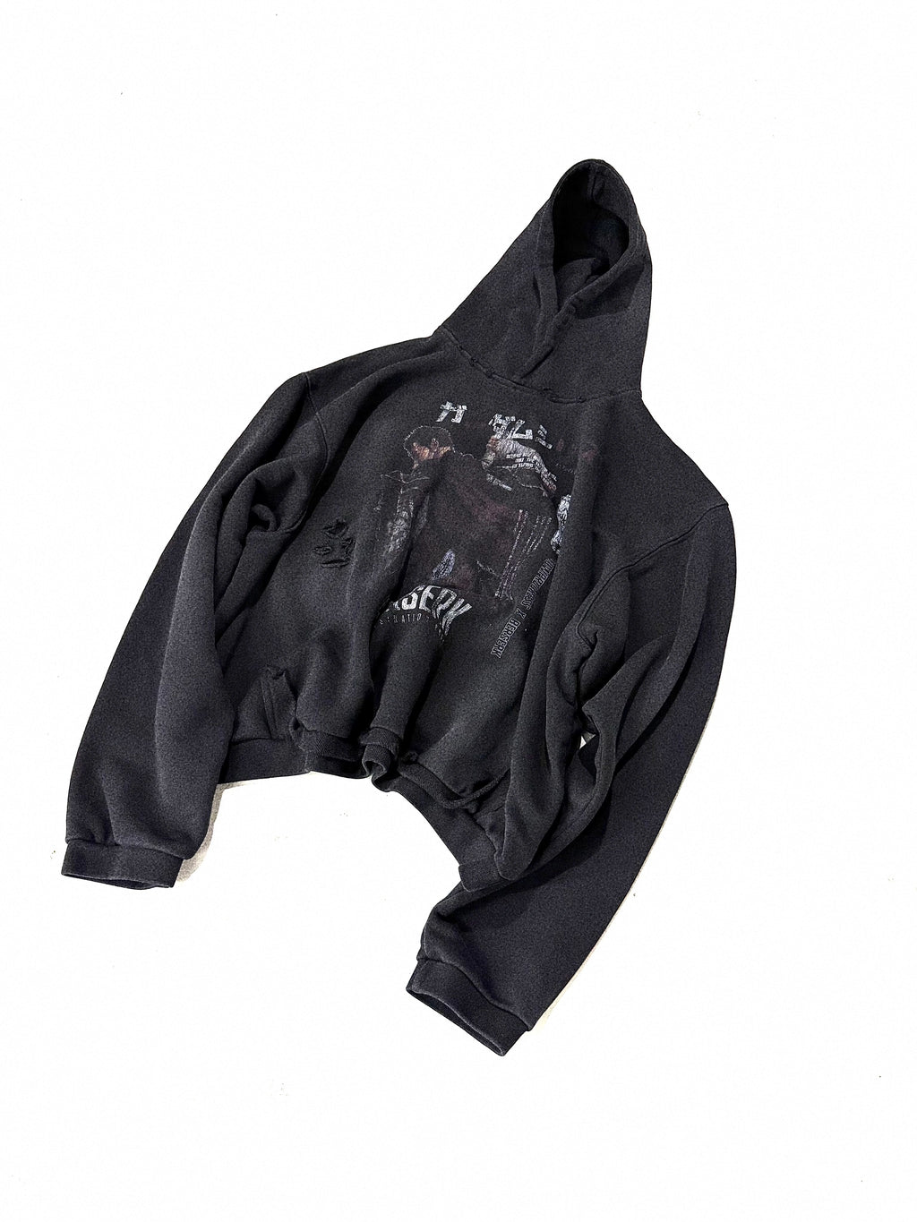 VOWPROGRESS Do Old Damage Hooded Sweater