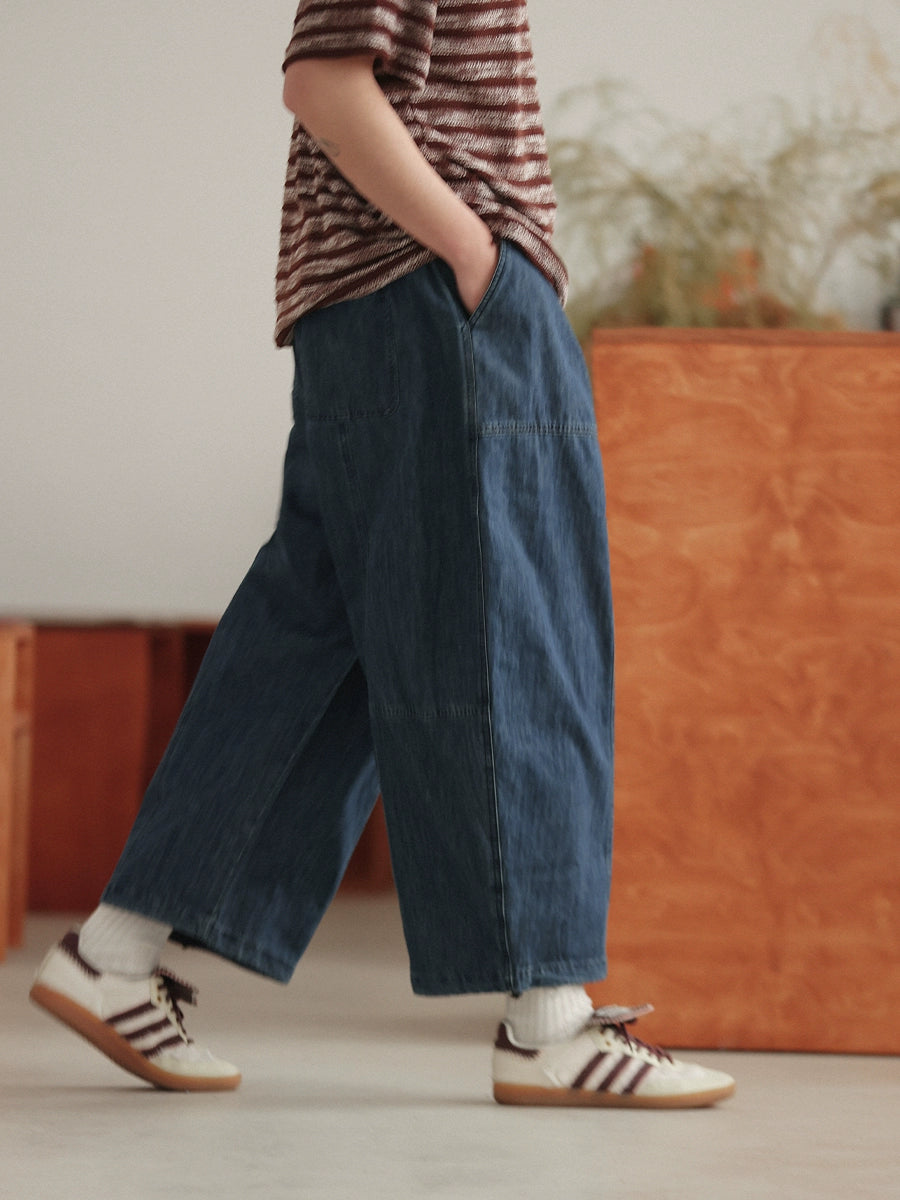 NOEARS Baggy Wide-leg Jeans