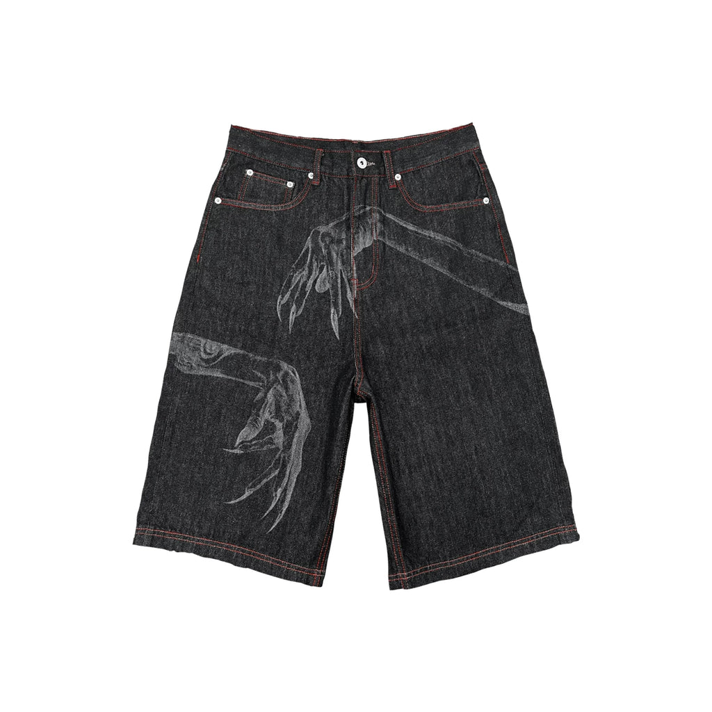 WANNA LAB Straight Baggy Jeans