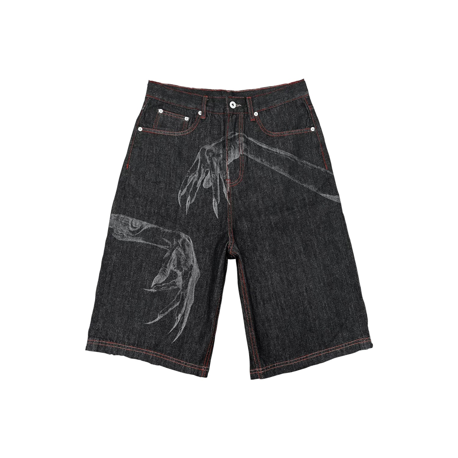 WANNA LAB Straight Baggy Jeans
