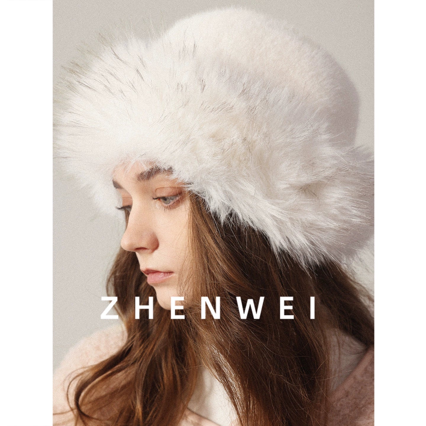 ZHENWEI Plush Bucket Hat
