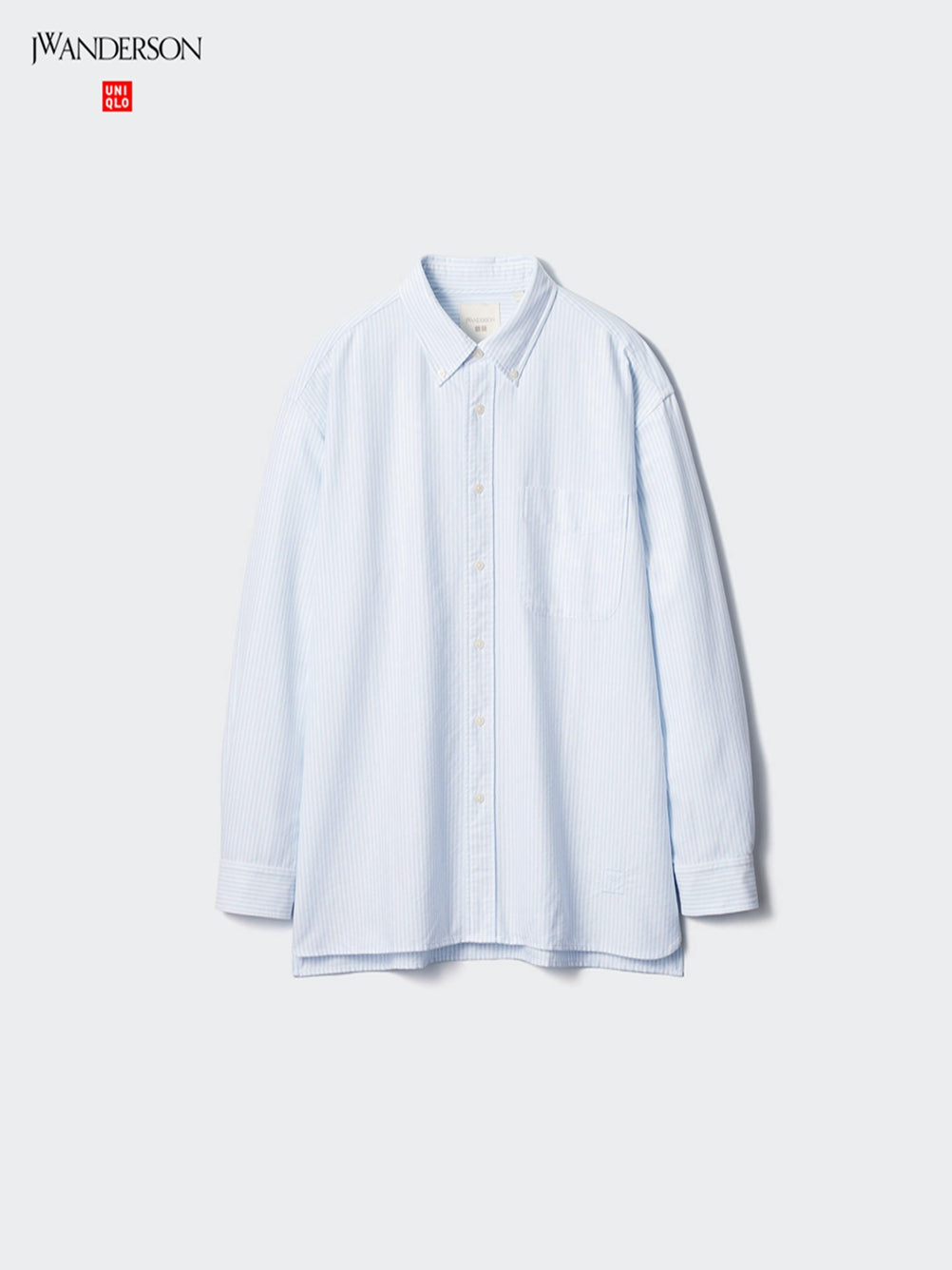 Uniqlo x JW Men's and Women's Oxford Spinning Loose Striped Shirt/Long Sleeve Shirt 25 New 478218