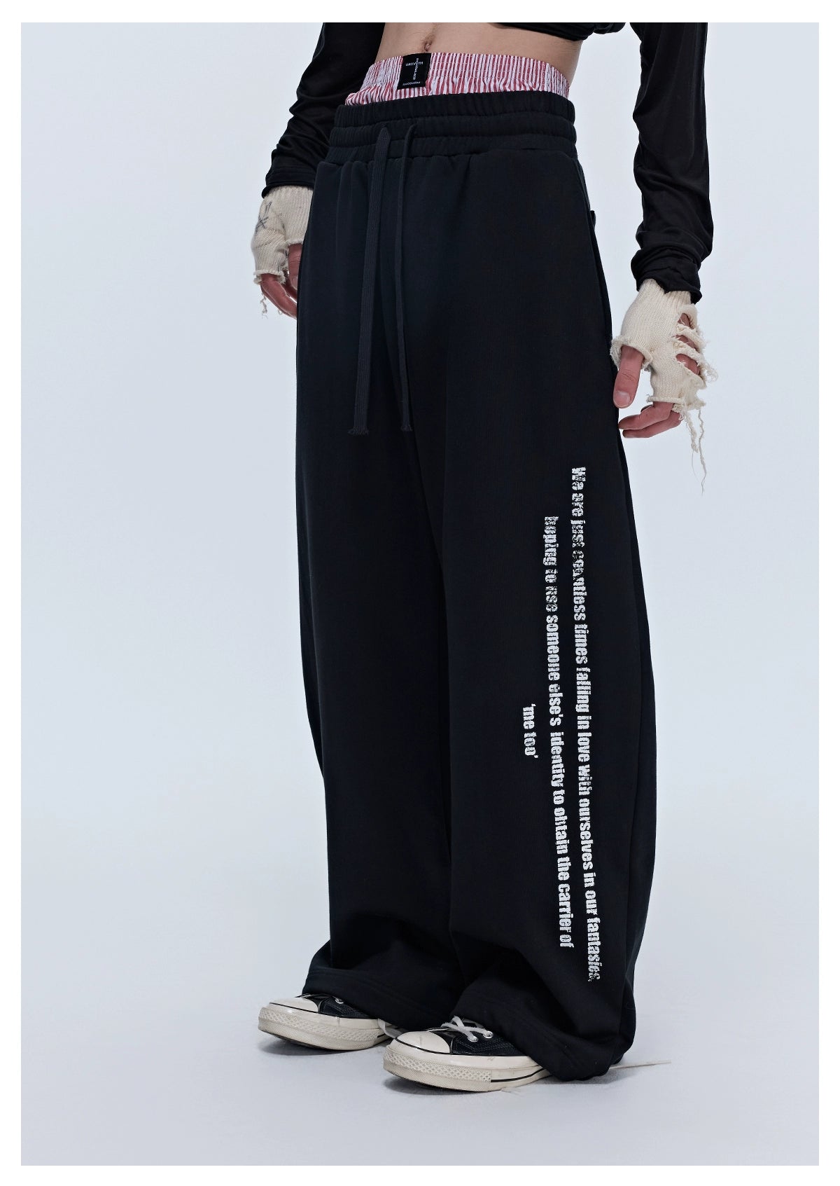 SGW "comfort zone" scimitar silhouette sweatpants