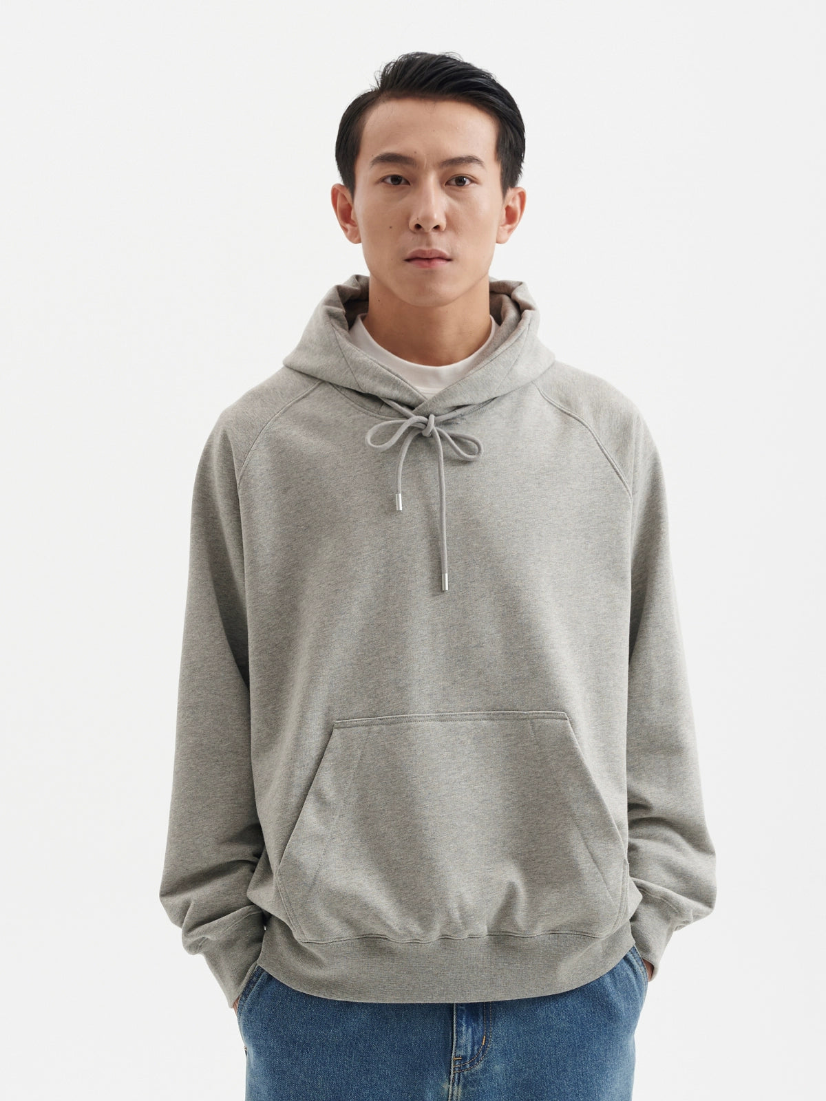 BUTTBILL Loose Vintage Hooded Sweater