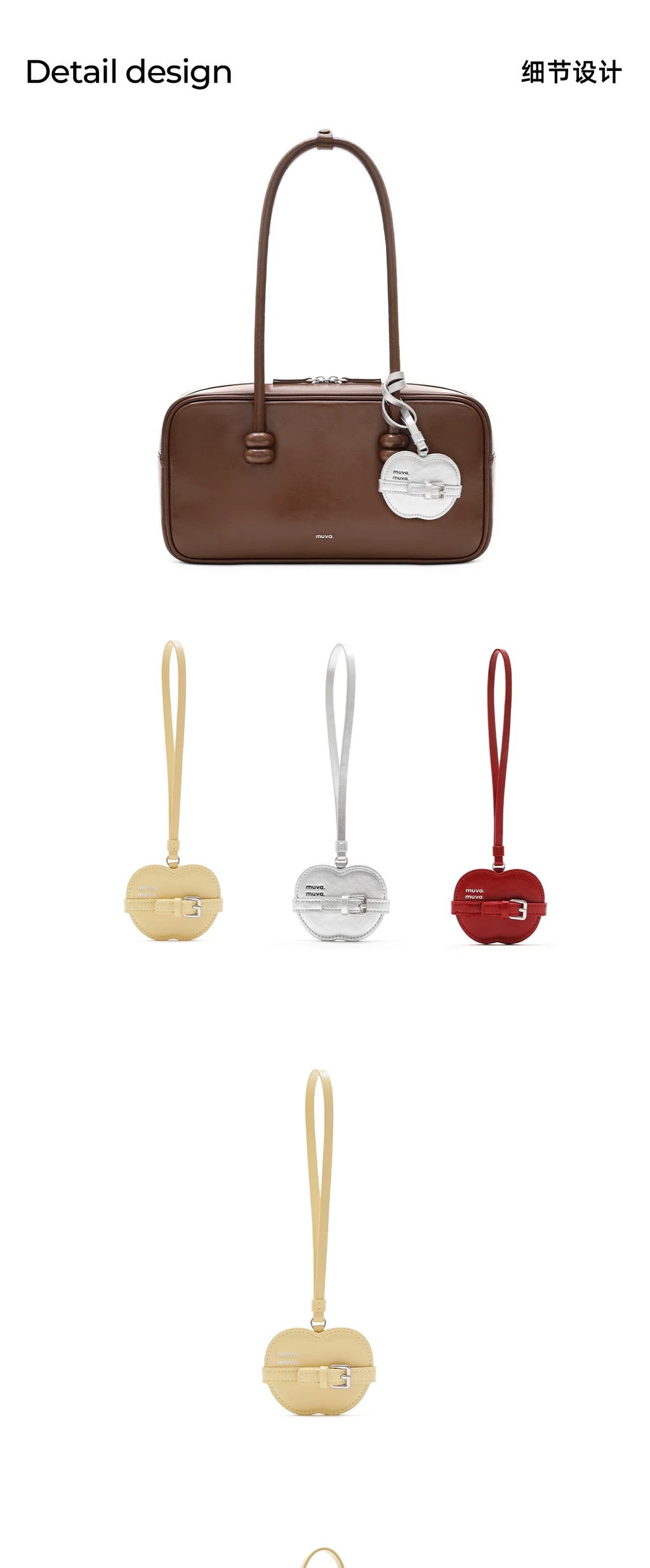 Muva Simple Makeup Mirror Flip Mirror Pendant