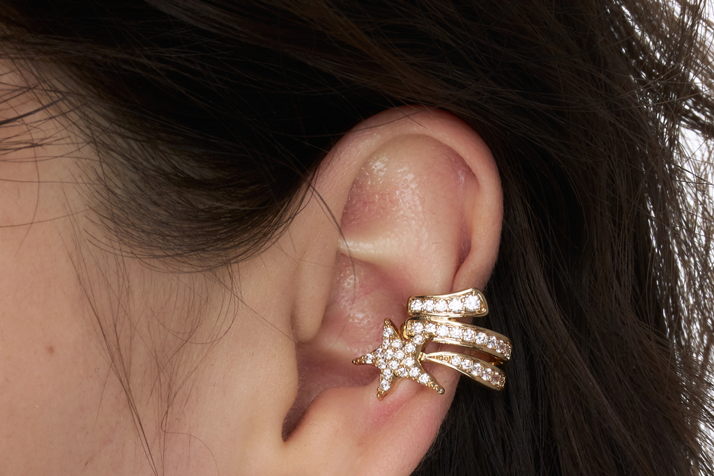 SUMIYAKI Premium Sense Flash Full Diamond Earrings