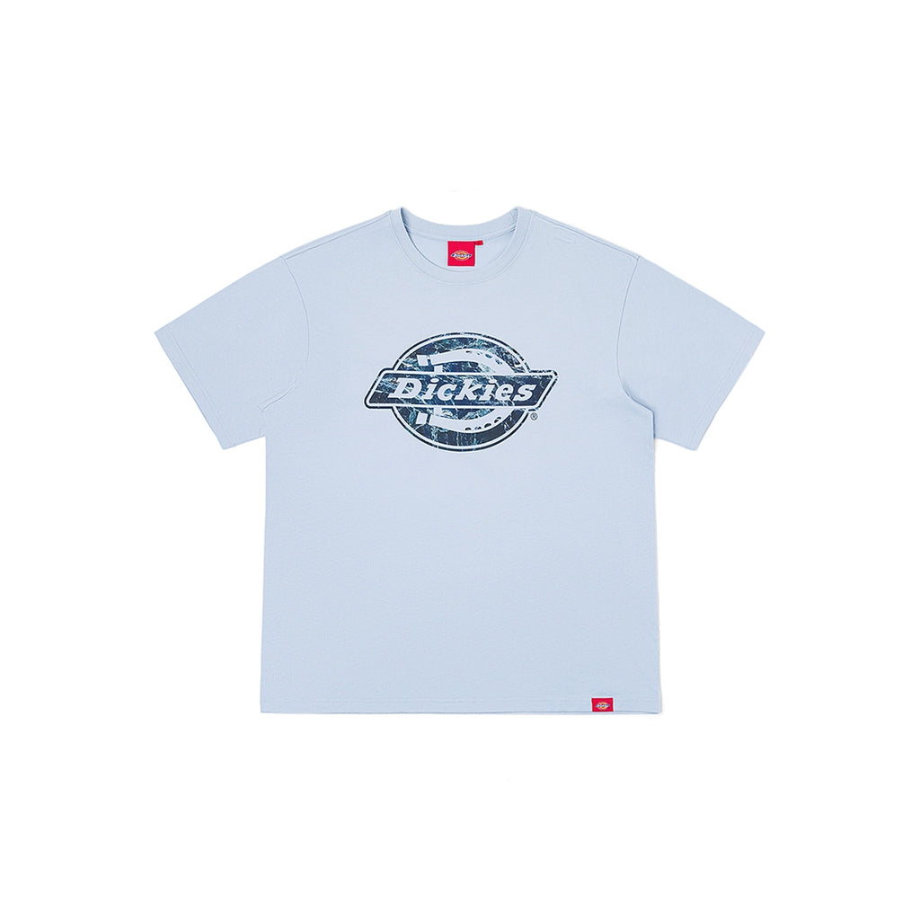 Dickies Marble Texture Large LOGO Printing Loose Tee