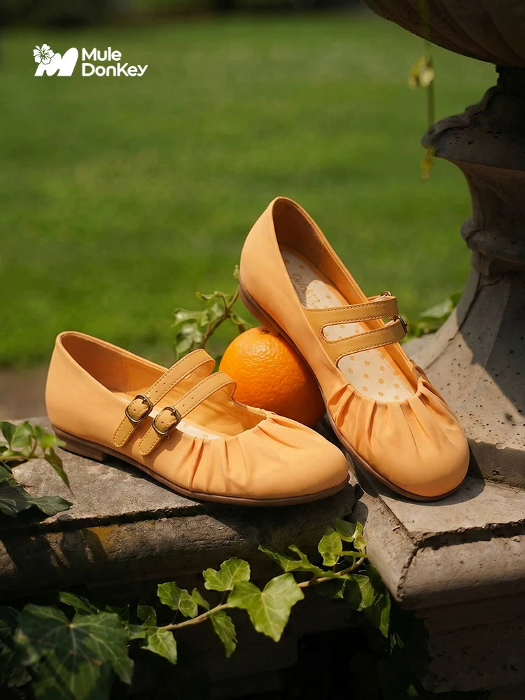 Donkey Flat-bottomed Shallow Mouth Soft-soled Shoes