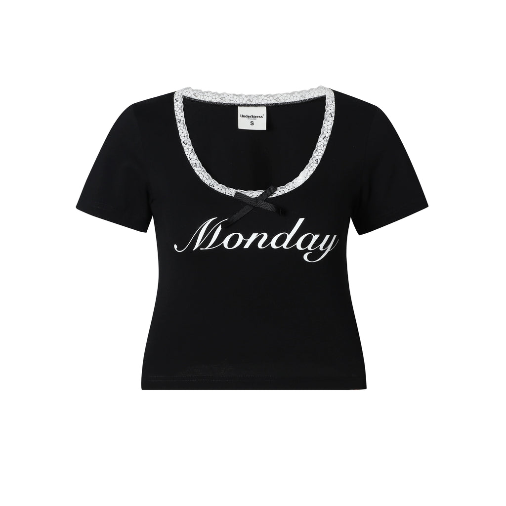 UnderStress Printed Round Neck Tee
