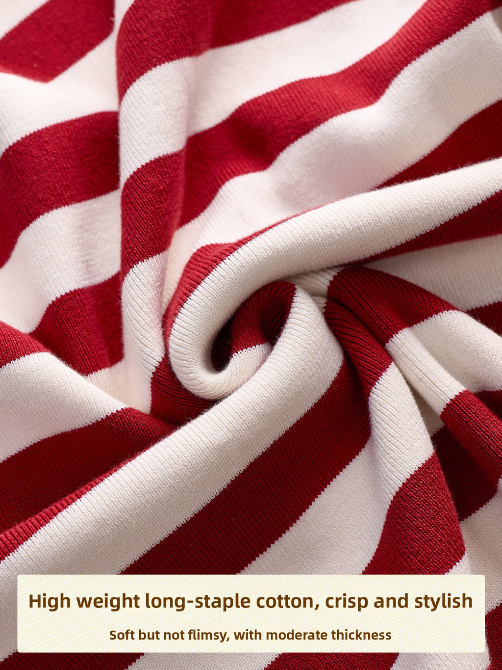 CULTUM Lapel Knit Striped Long Sleeve