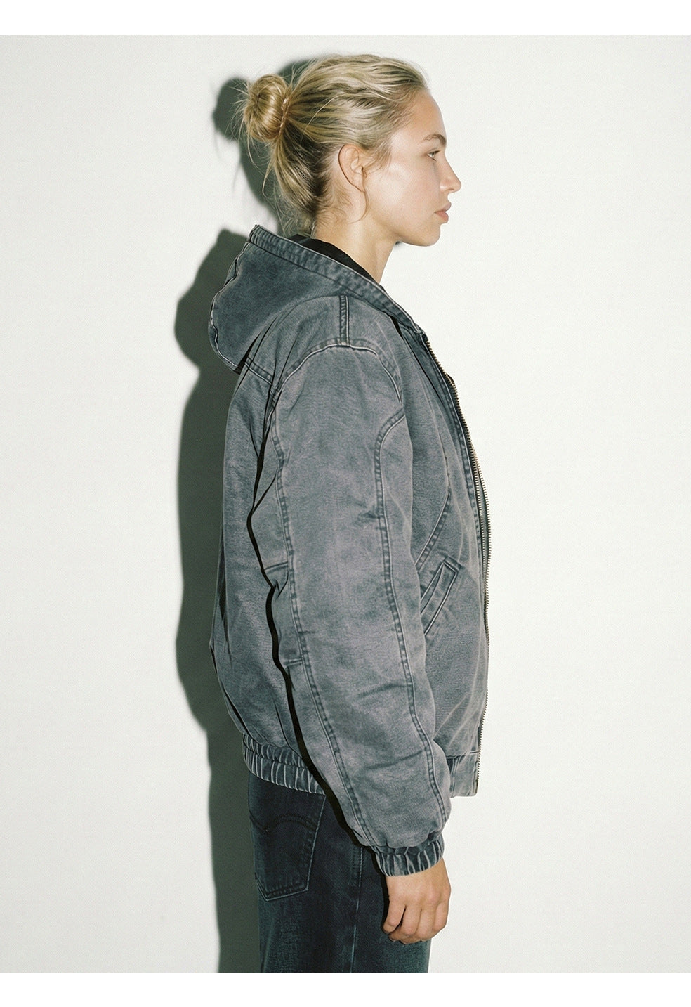 MADEEXTREME Hooded Thickened Warm Cotton Jacket