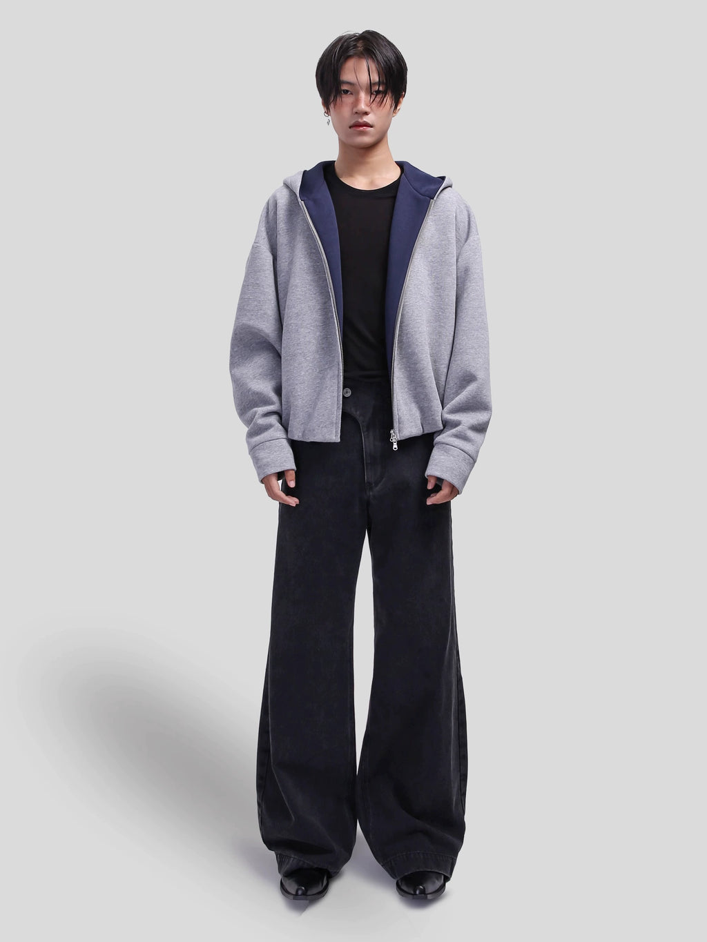 SOUTHFISH A-shaped Straight Slightly Wide-leg Jeans