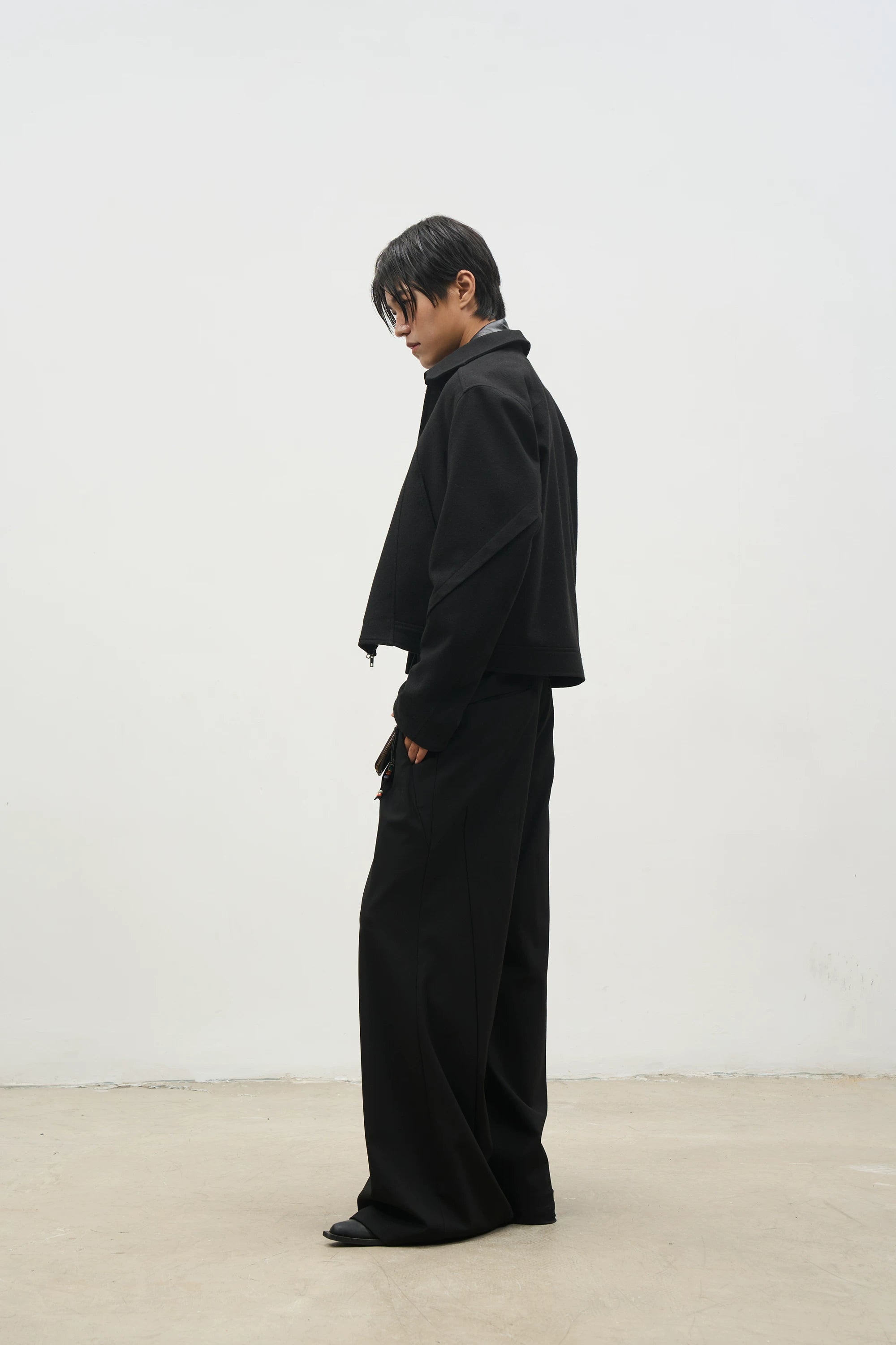 Southfish Wide-leg A-line Trousers
