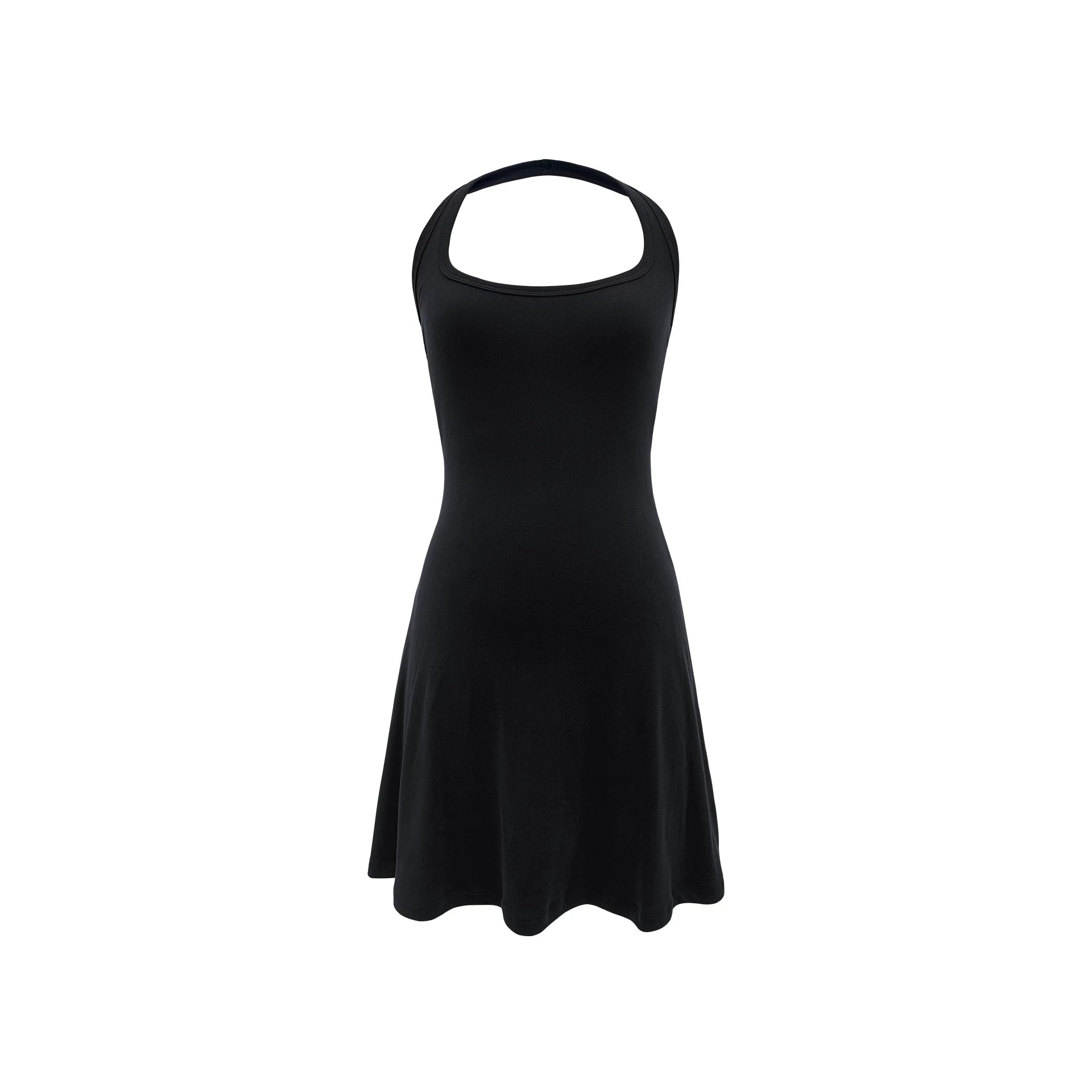 Veryrareme Neck Halter Slim Dress
