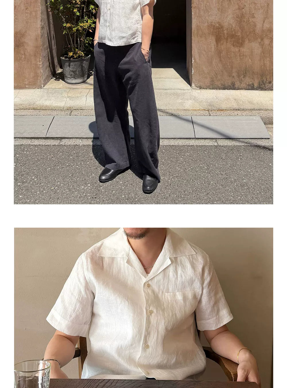 Anniehall Lapel Short Casual Short Sleeve Shirt