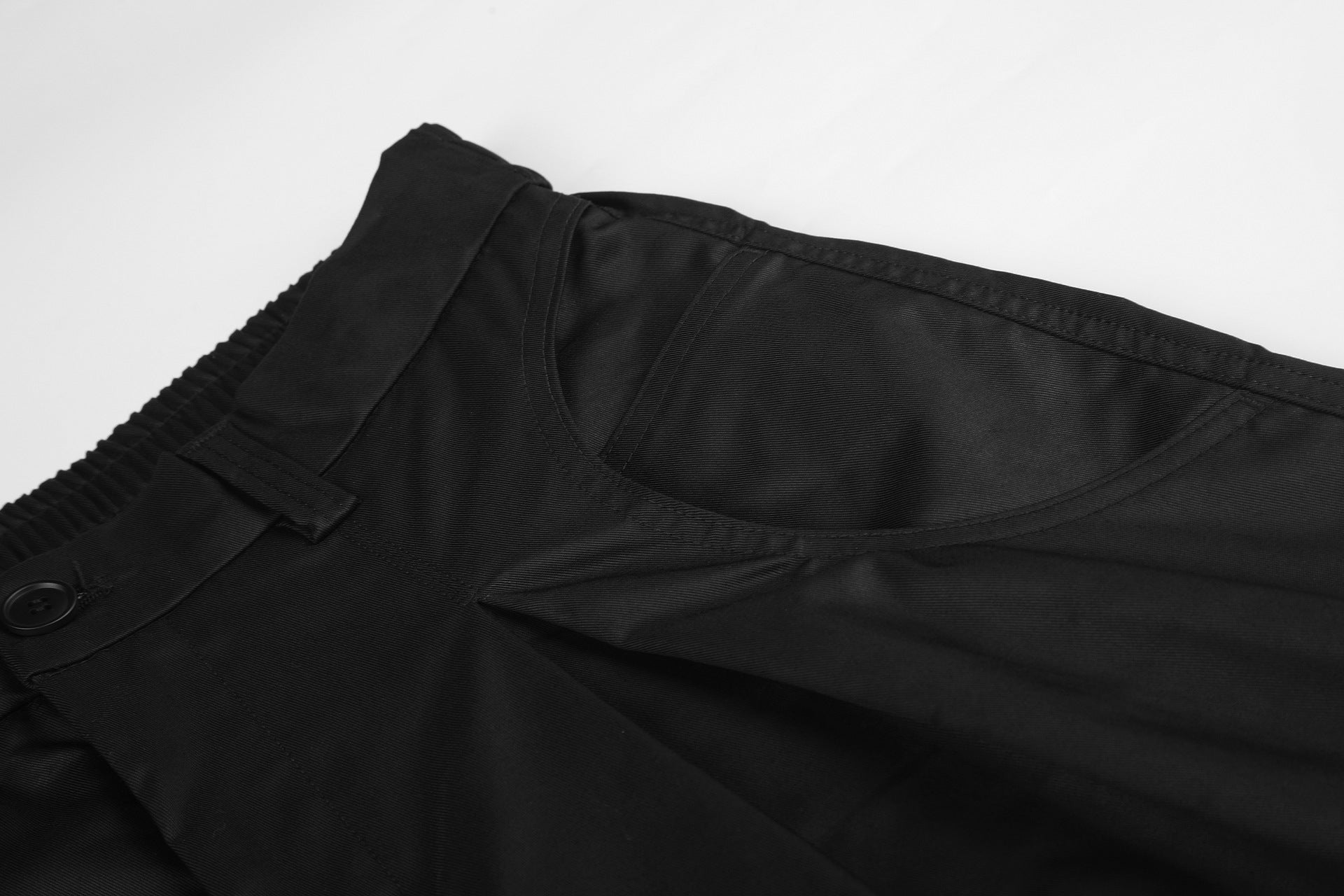 11KN Simple Loose Pleated Casual Pants