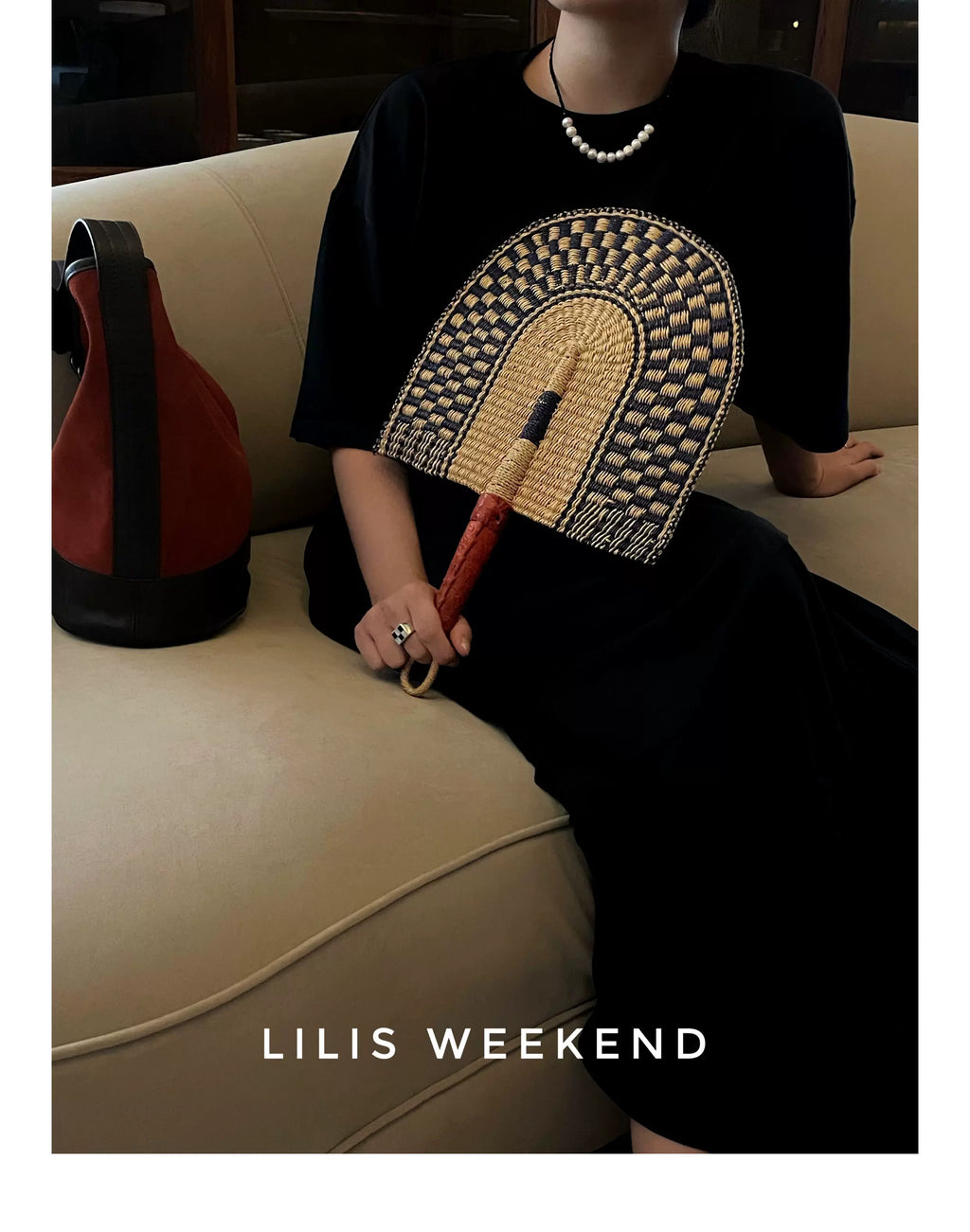 Lilis Weekend Splicing Natural Pearl Necklace