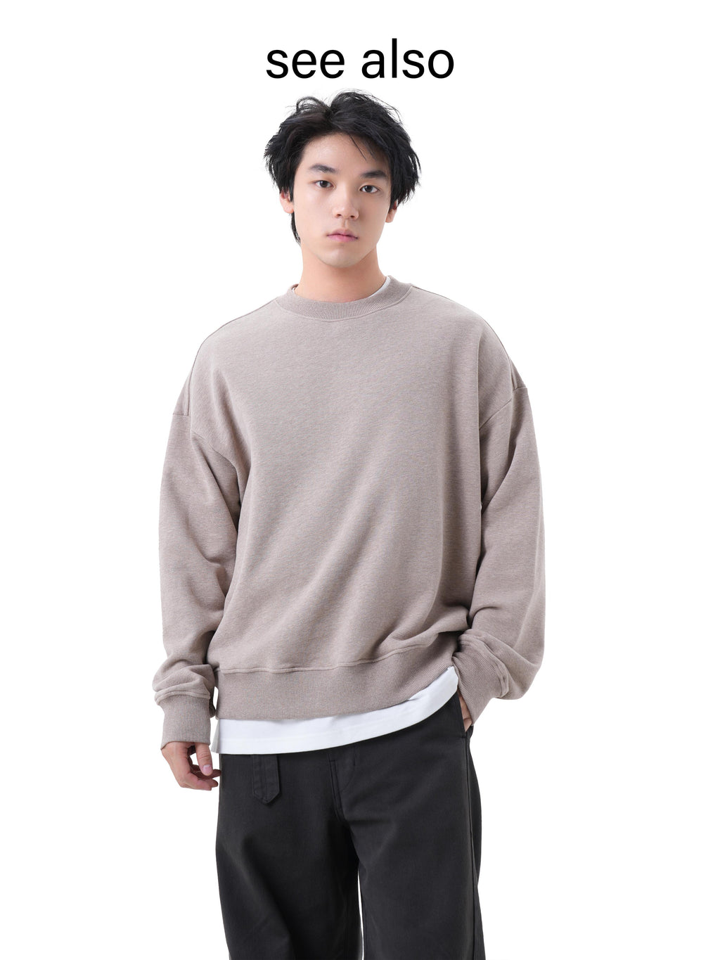 SEE ALSO LE Lazy 100% Cotton Sweatshirt