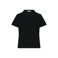 FUNKYFUN V-neck Small Stand-up Collar Space Cotton Slim-fit Tee