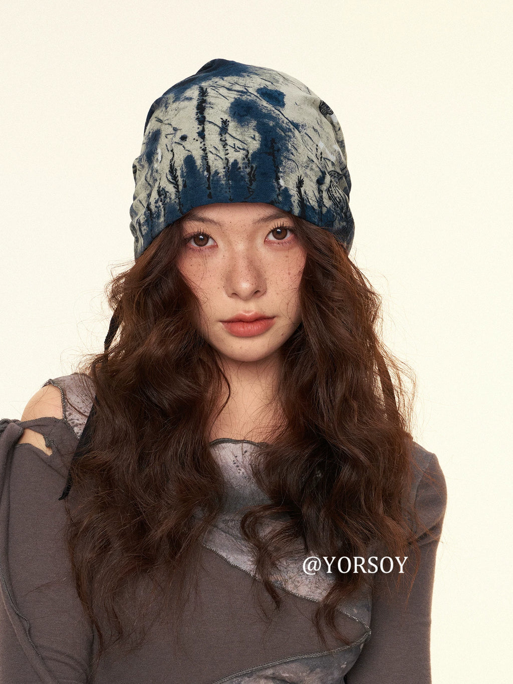 YORSOY Retro Fashionable Thin Stacking Hat