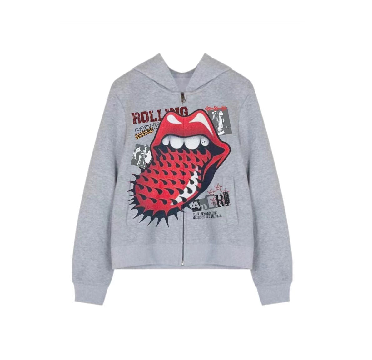 OXXO Vintage Zip Hooded Sweater