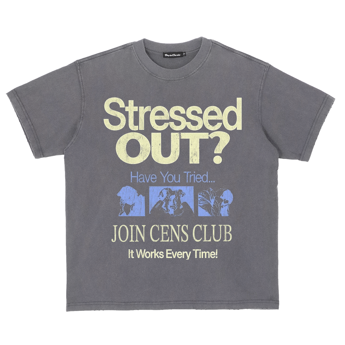 CENSMADE Alphabet Printed Tee