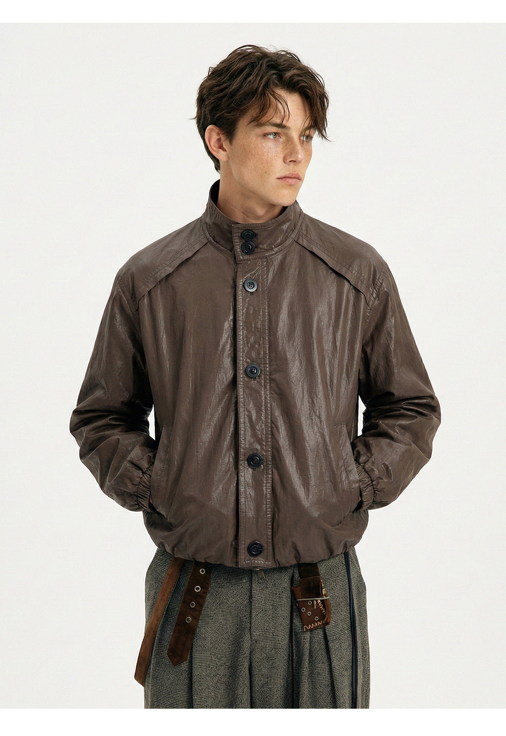 MADEEXTREME Versatile Stand-up Collar Casual Jacket