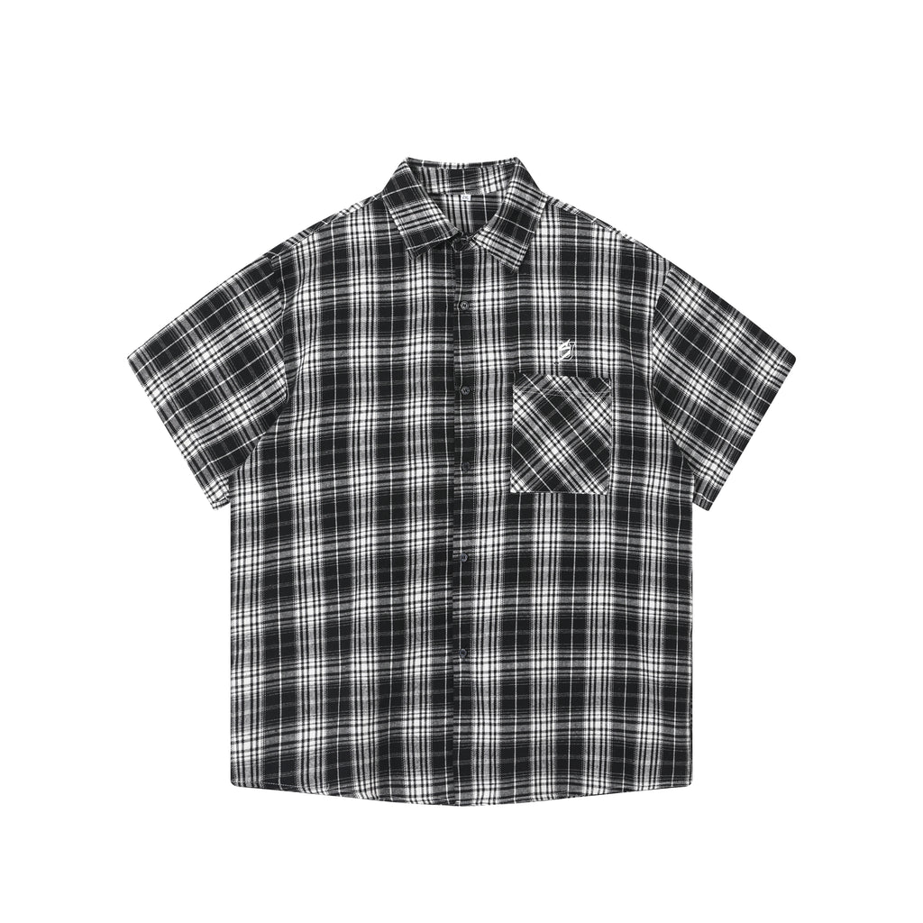 US Loose Checked Shirt