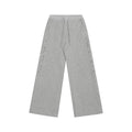 FUNKYFUN Loose-fitting Wide-leg Side-seam Pin-printed Casual Sweatpants