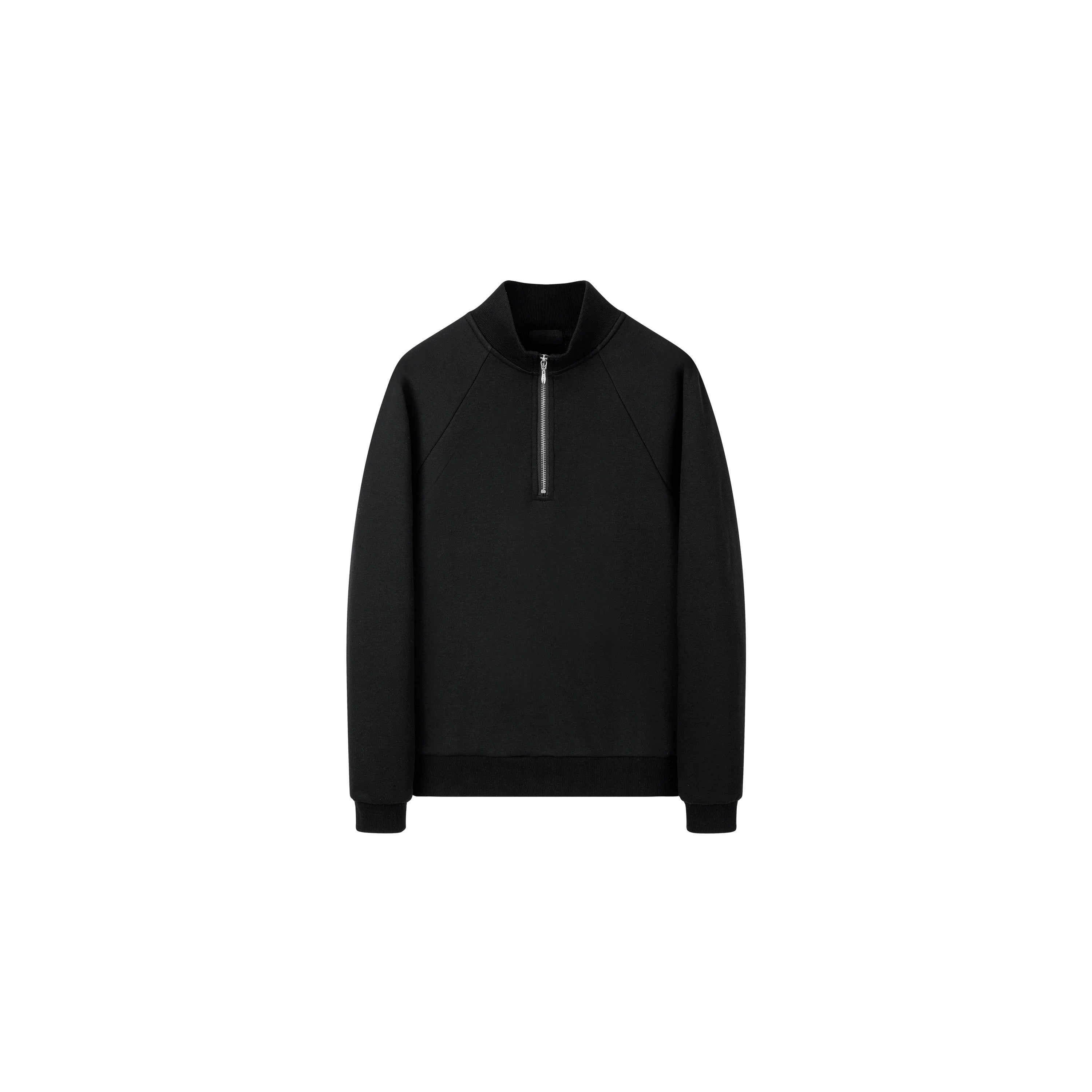 PLUS NO LOGO Half Zip Shoulder Sweater